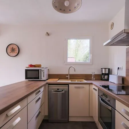 Joli T3 Avec Terrasse Et Jardin Privatif Classe 1 Etoile 比斯卡罗斯