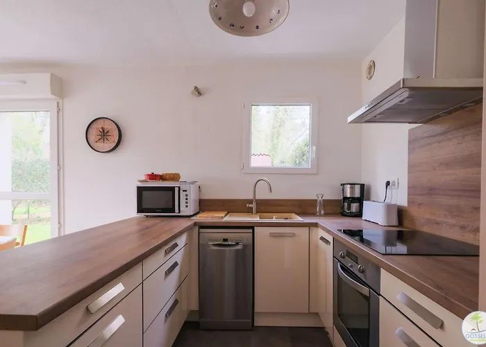 Joli T3 Avec Terrasse Et Jardin Privatif Classe 1 Etoile Biscarrosse